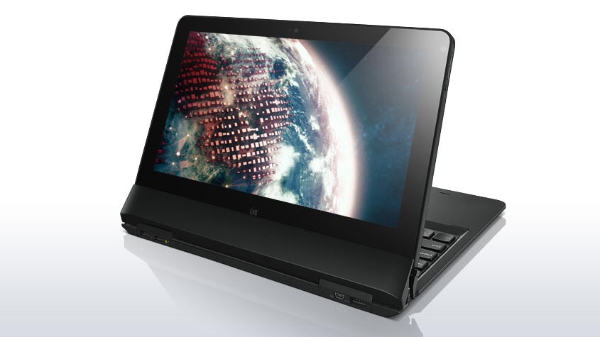 Lenova Thinkpad Helix in Presentation Mode