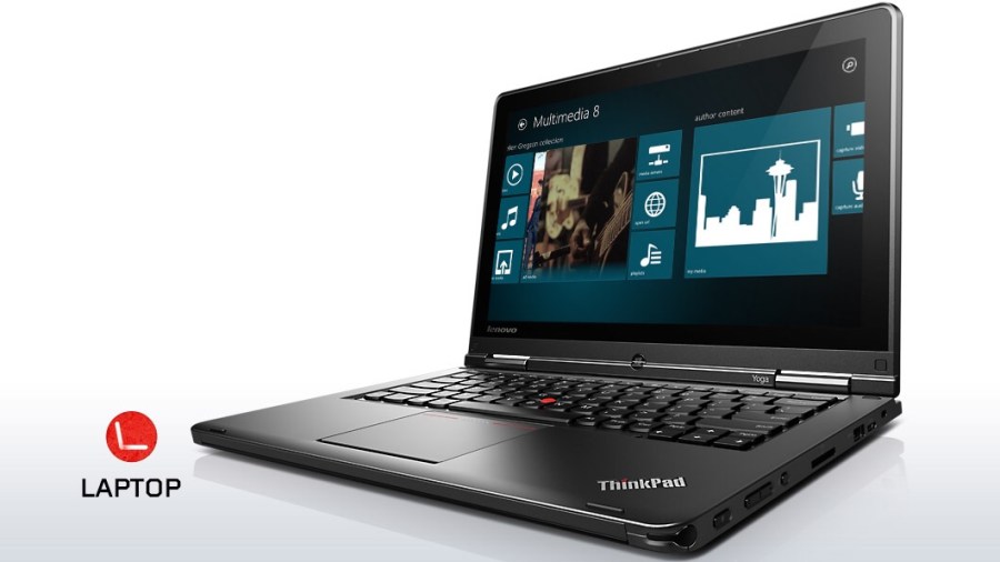 Lenova Thinkpad Helix in Laptop Mode