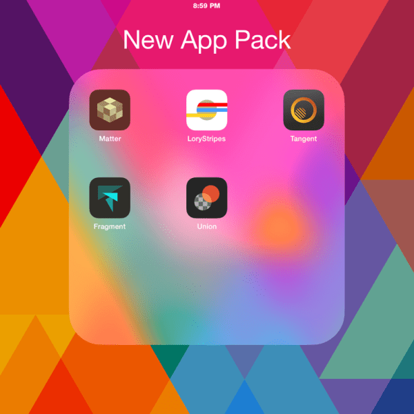 LoryStripes app in Photo Edit Folder