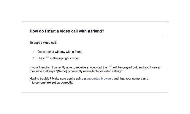 How to initiate a video call