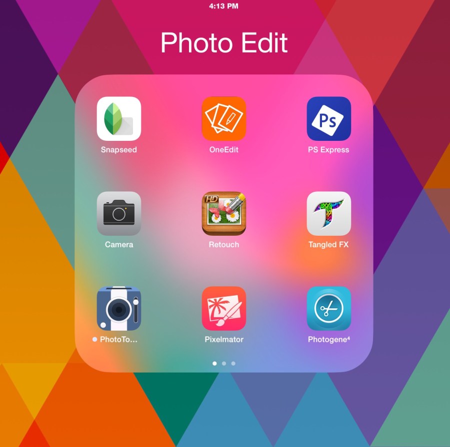 Photo editing apps