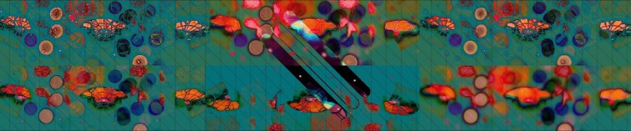 Abstract Art made on iPad