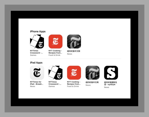 New York Times Apps