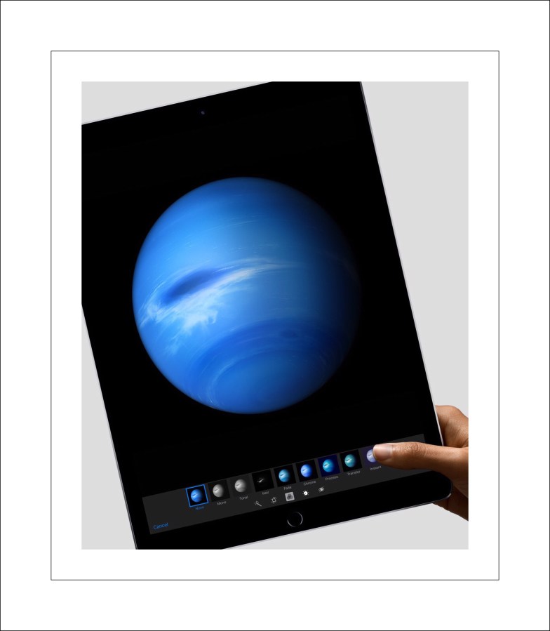 Pretty blue planet on Retina display