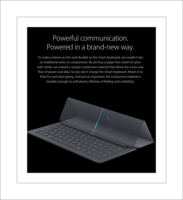 The keyboard case looks cool