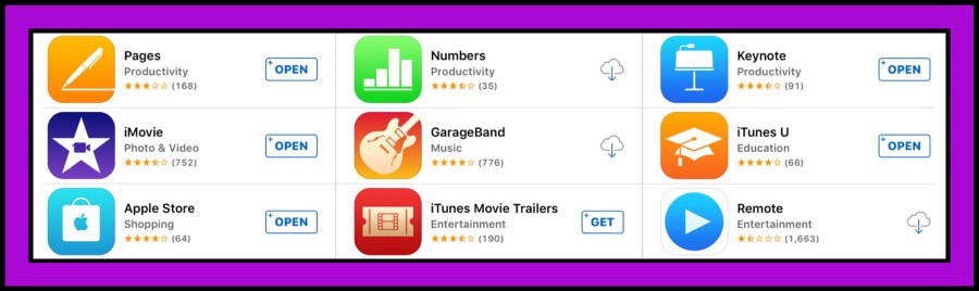 Apple's iLife apps