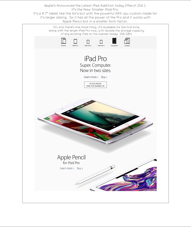 Apple's Newest Small iPad Pro