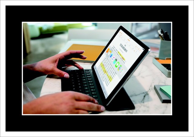 The new smart keyboard for iPad Pro