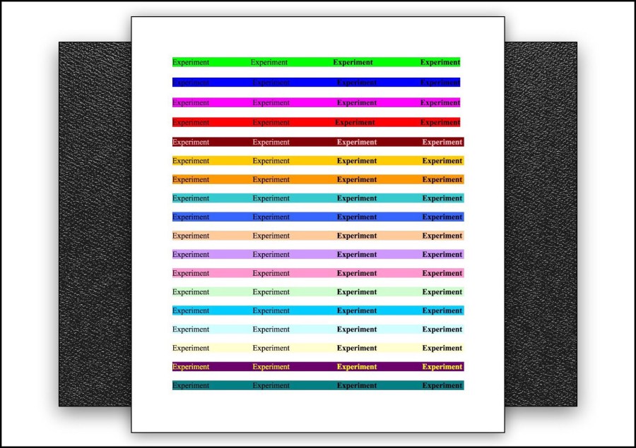 Highlights as an art form