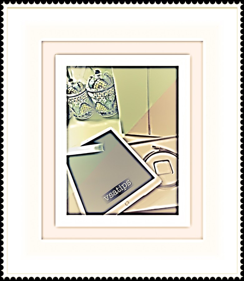 I write vsatips primarily on an iPad