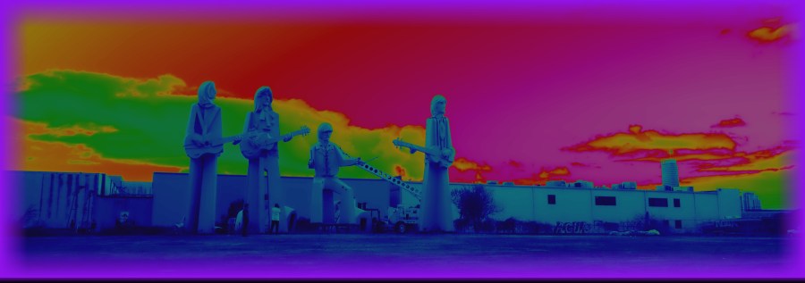 Beatle's sculpture Houston Texas