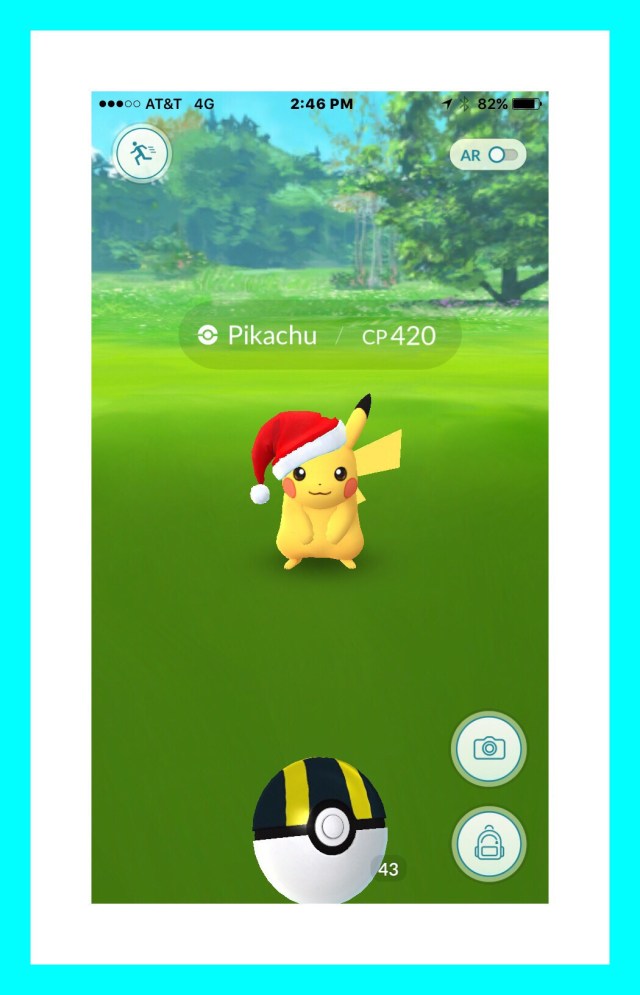 Pikachu with Christmas Hat