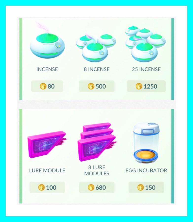 Cost of incense, lures and incubators