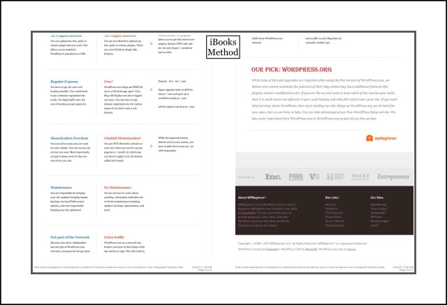 Comparison Example Method 2 Page 2 & 3
