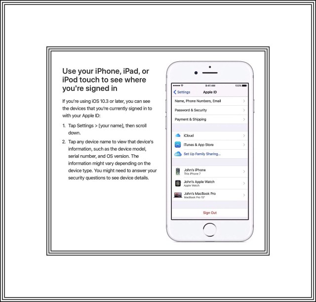 Find out how many devices are under your Apple ID on ios