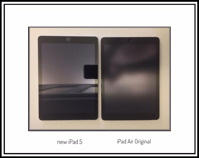The New iPad 5 Compared to My Original iPad Air