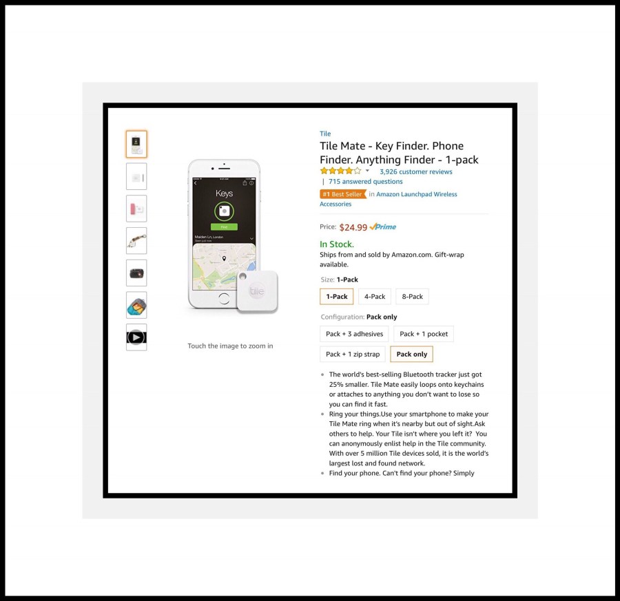 The new Tile Mate is 25% smaller than its predecessor