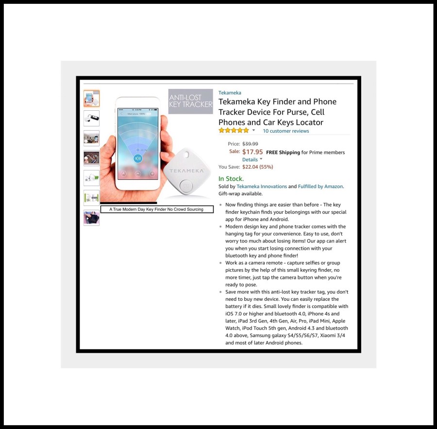 Tekemeka Key Finder truly is just a key finder