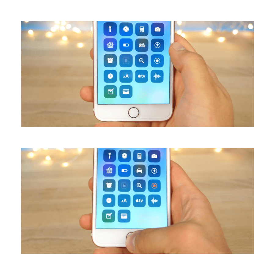 2nd example of the screen recording on and off again.