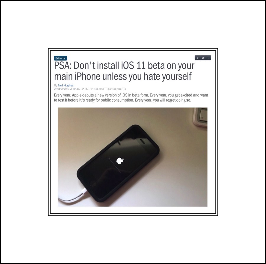 Apple Insider's 'Public Service Announcement'