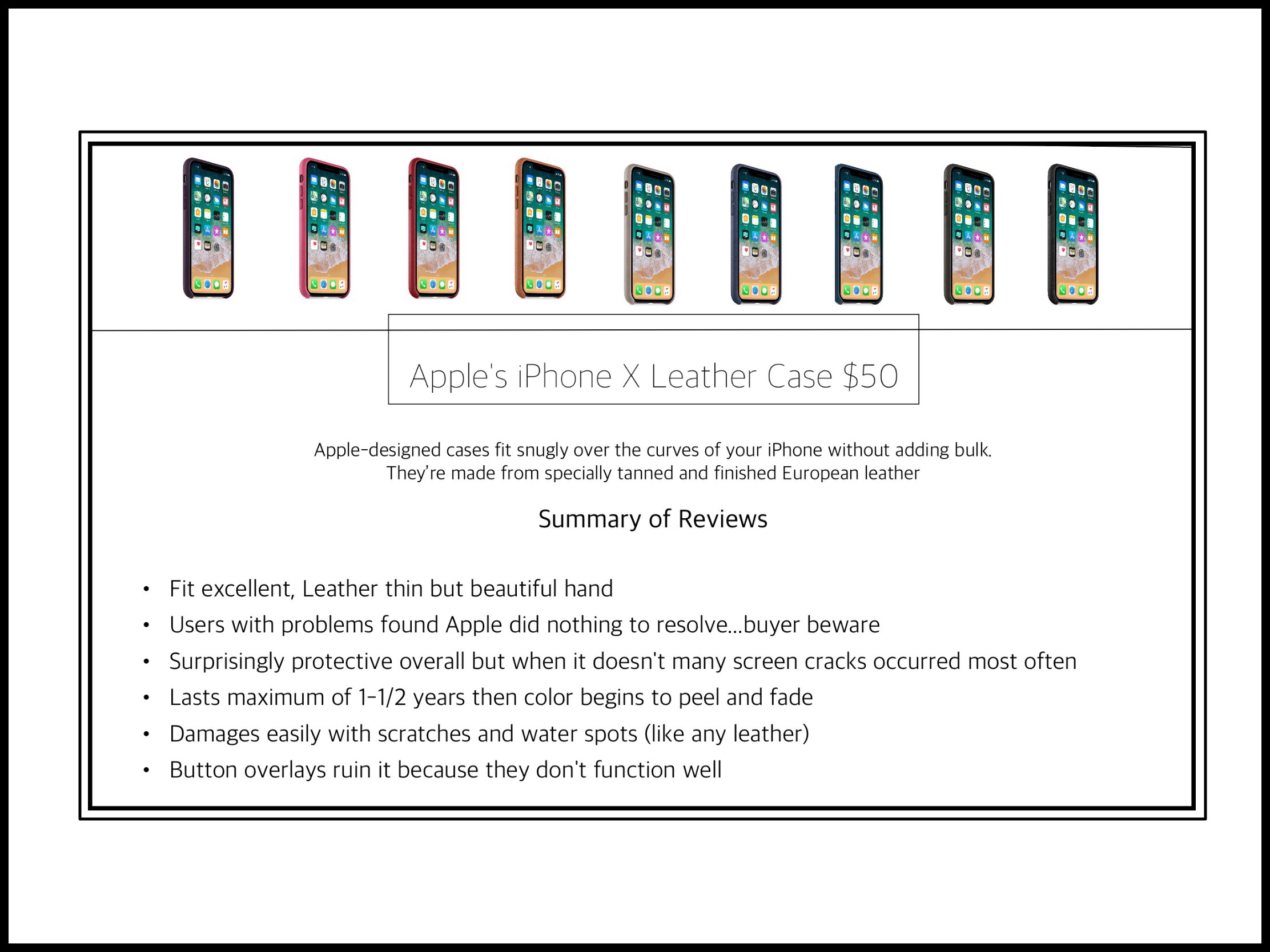 Apple's Classic Leather Case