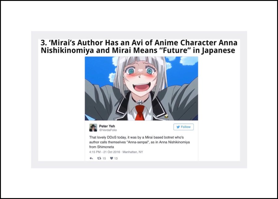Mirai Botnet