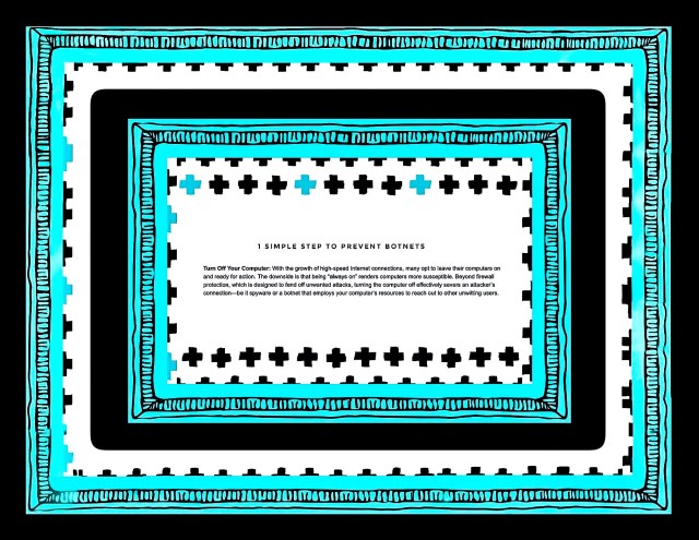 One way to keep safe from botnets