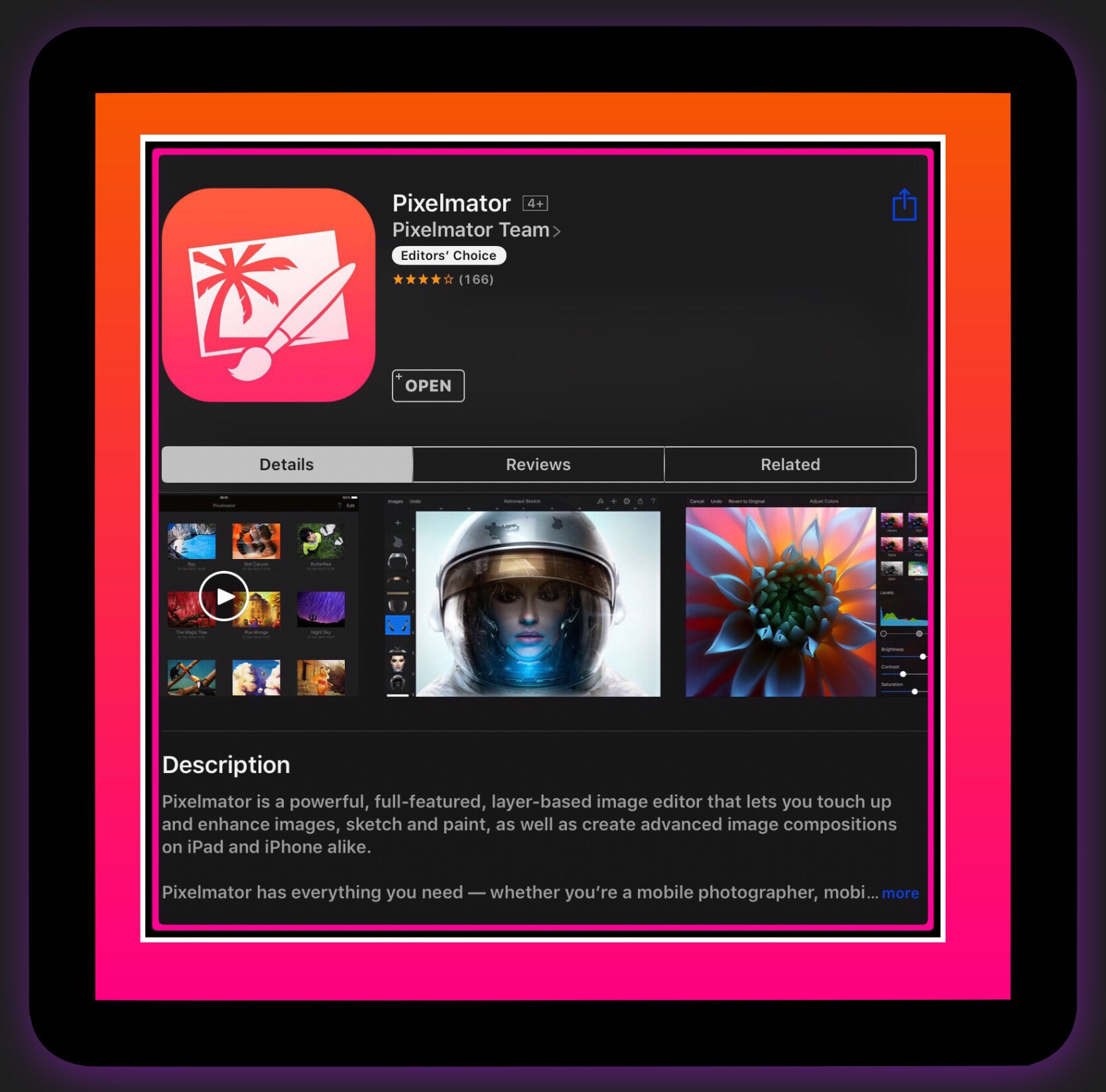 Pixelmator for ios $1.99