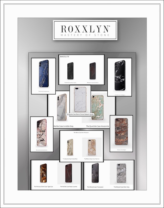 Roxxlyn's Full iPhone X Case Lineup