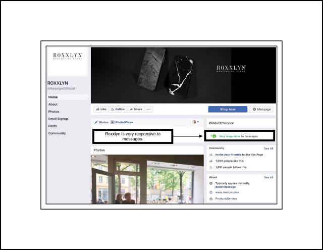 Roxxlyn's Facebook Page
