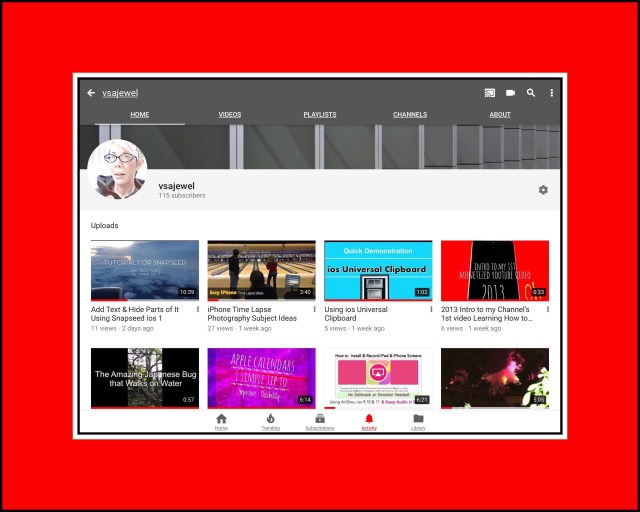 My channel