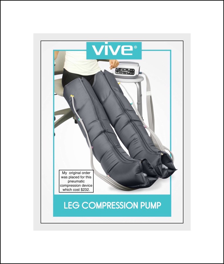 Vive pneumatic compression unit