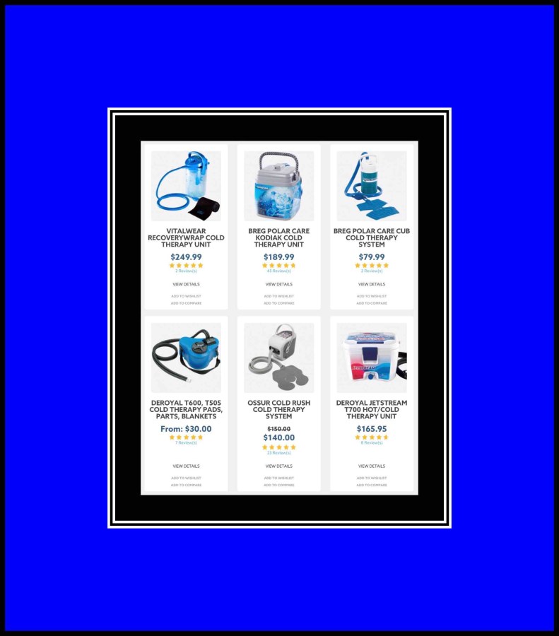 Some of the home icing machines for hips