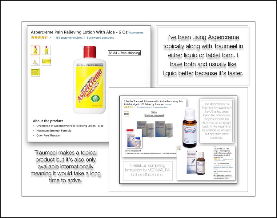 Aspercream & Traumeel