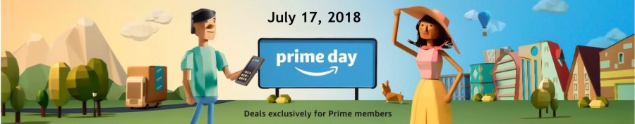 Header graphic Amazon Prime Day