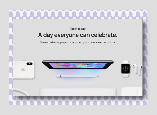 Apple notifies me of the sale