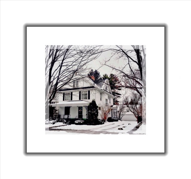 My childhood home in northern Wisconsin