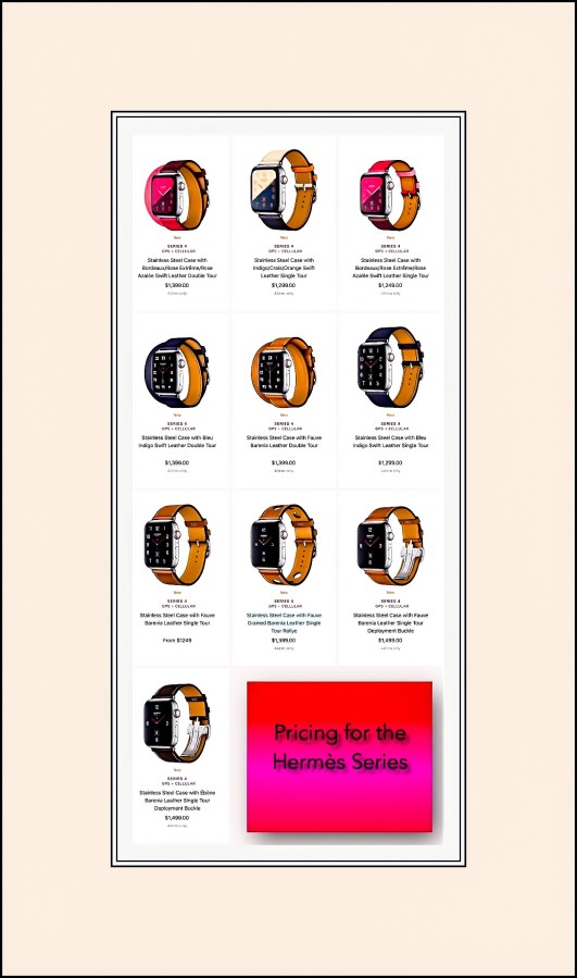 The Hermès Series of Watches