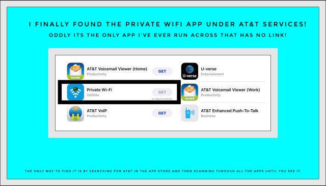 The Private WiFi App!