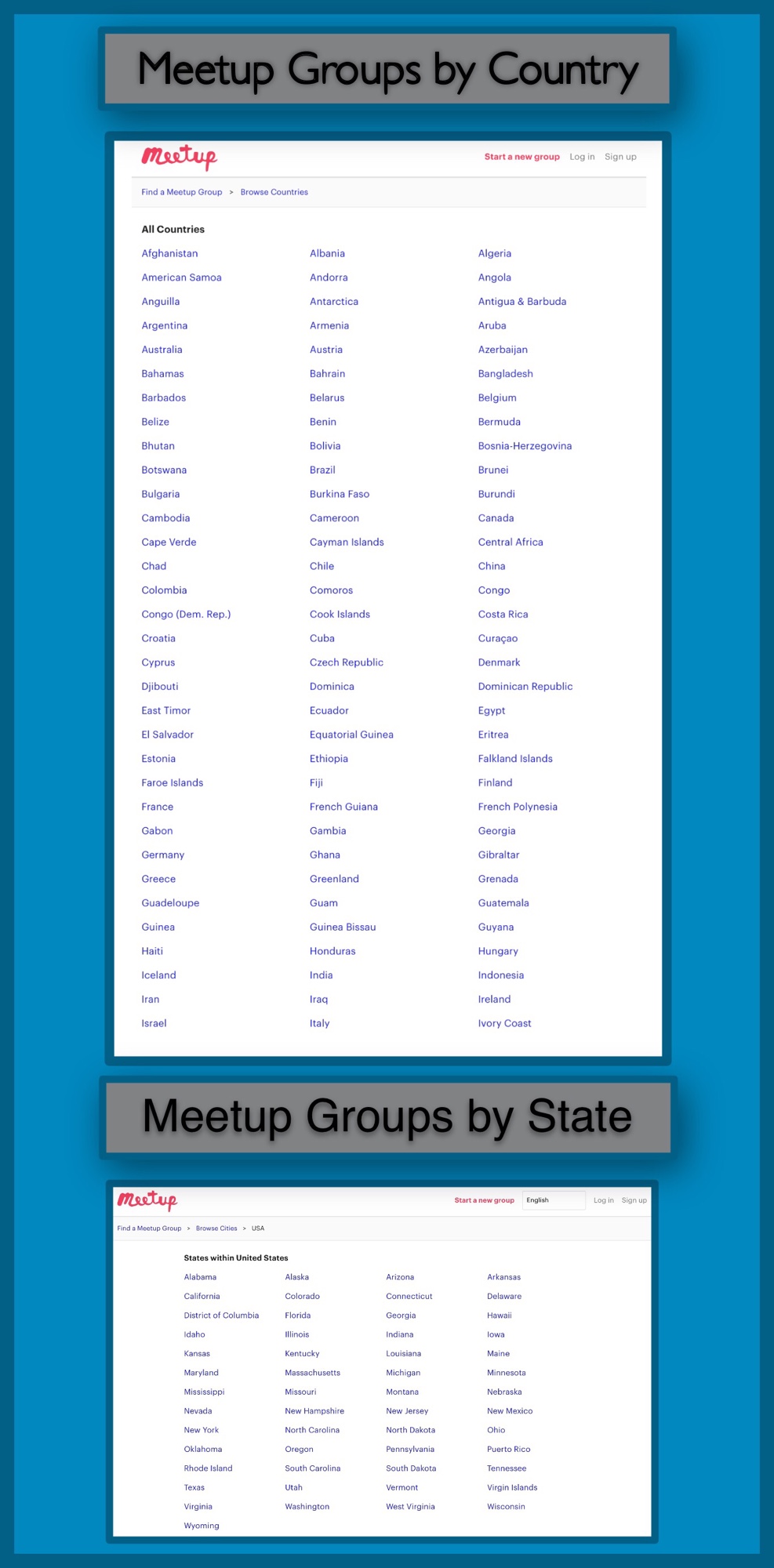 After finding your city, search for WordPress groups that meet in your area.
