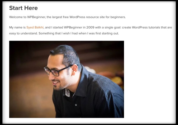 Syed Balkhi is pictured