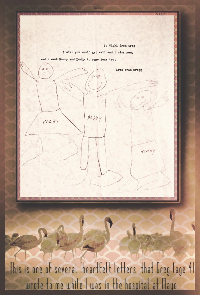 Get well card Greg made me.